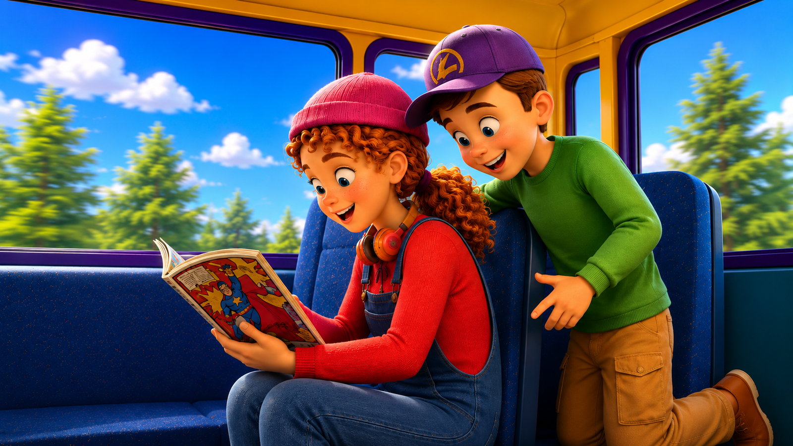 bus kids
